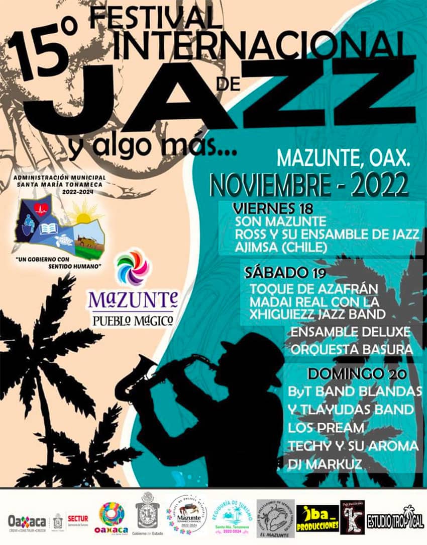 Mazunte Jazz Festival to go ahead on the weekend